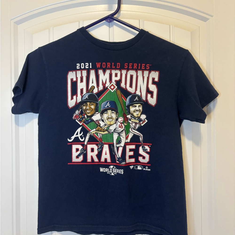 Genuine Merchandise 2021 World Series Champions Tee -‎ Navy